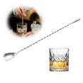 thumbnail image 2 of Oliegs "Water Drop Spiral Bar Spoon Long Handle Mixing Spoon For Coffee Tea And Cocktails", 2 of 6
