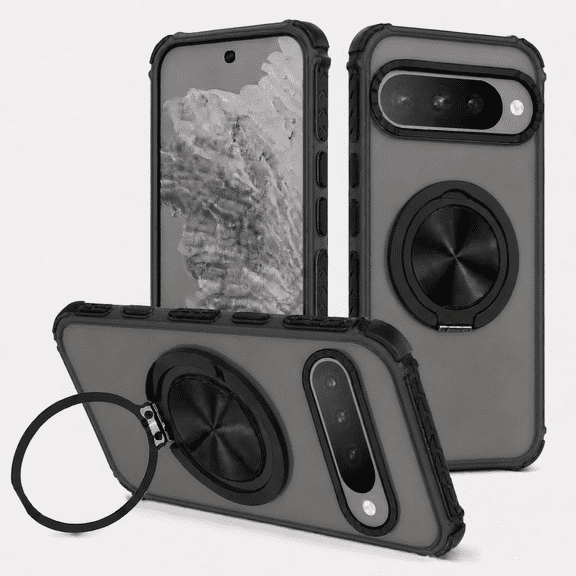ANTSHARE for Google Pixel 11/11 Pro Case Translucent Matte Color With Stand, Mil-Grade Drop Tested, Shockproof Phone Case for Pixel 11/Pixel 11 Pro