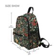thumbnail image 3 of FORMRS School Backpack with Front Zippered Pocket 12" Student Travel Daypack, Christmas Bows, 3 of 6