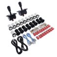 thumbnail image 2 of Accesorios Arcade DIY Tablero USB LED ,Cable USB de 5P ,Botón LED ,Cable LED de ,Cable de 5P Admite Ráfaga,PC, , y negro En blanco y negro CUTICAT 2 jugadores piezas de juegos de arcade, 2 of 8