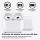 thumbnail image 3 of Audífonos Bluetooth Oem Compatible iPhone Xiaomi Android Blanco, 3 of 4
