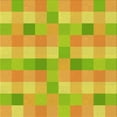 thumbnail image 1 of Ahgly Company Indoor Square Patterned Chameleon Green Area Rugs, 4' Square, 1 of 6