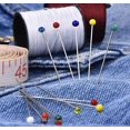thumbnail image 6 of Artrylin Sewing Pins, 250 PCS Straight Pins 1.5 in Pearlized Ball Head Pins, Sewing Pins for Fabric DIY Sewing Pins Crafts, 6 of 6