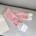 thumbnail image 6 of BXJX Girls Plush Scarf, Lightweight Casual Thermal Thick Neck Warmer for Winter Pink Size Free Size, 6 of 6