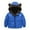 Z01 Blue, variant on Kids Jacket,Toddler Winter Coat Bear Ears Hooded Jacket with Pocket for Boys Girls Two Sided Thicken Windproof Zipper Warm Outwear,Girls Jacket,Black,18-24 Months