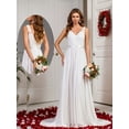 thumbnail image 4 of Wedding Dresses for Bride Unique Lace Beautiful Layers Tulle A Line Dreamy Beach Wedding Gowns, 4 of 8