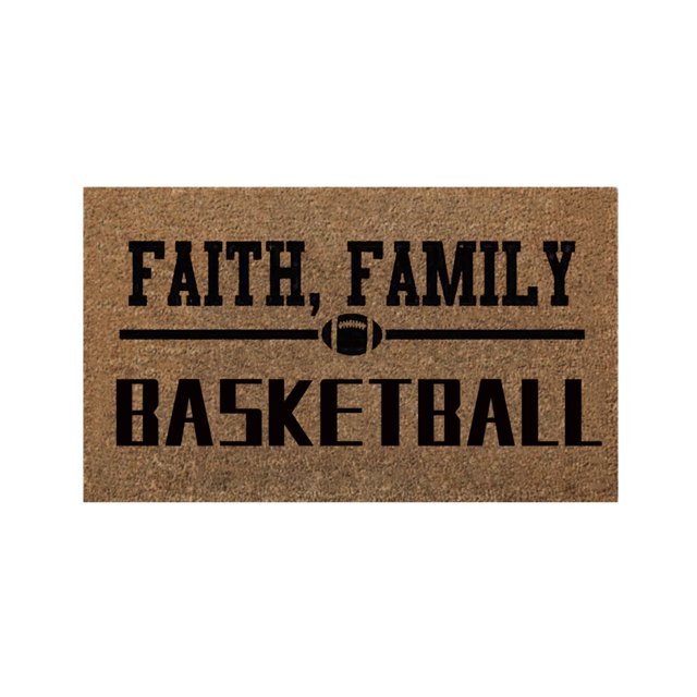 Giyblacko Carpet Door Mats Theme Doormat For Entrance Way Welcome Mat With Slip Back Kitchen Rugs