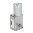 Worm Gear Motor 12mm Double Shaft Self Locking Reversible High Torsion