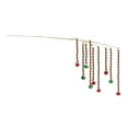 thumbnail image 2 of Melrose Set of 2 Hanging Sleigh Bell Christmas Branch Sprays 26.5", 2 of 2