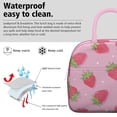 thumbnail image 3 of Lunch Bag Women Insulated Lunch Box Portable Large Cooler Tote for Student/Mother Group with Side Pockets for Work Office Picnic Strawberry Cute (23)-new_31, 3 of 7