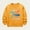Yellow, variant on Bnwani Toddler Boys Sweatshirt Crew Neck Long Sleeve Winter Warm Sweatshirt Printed Pullover