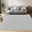Gray tone, variant on Vintage Print 9x12 Ft Boho Non-Slip Rug, Braided Texture, Washable, Stain-Resistant for Living Room/Bedroom/Kitchen (Blue)