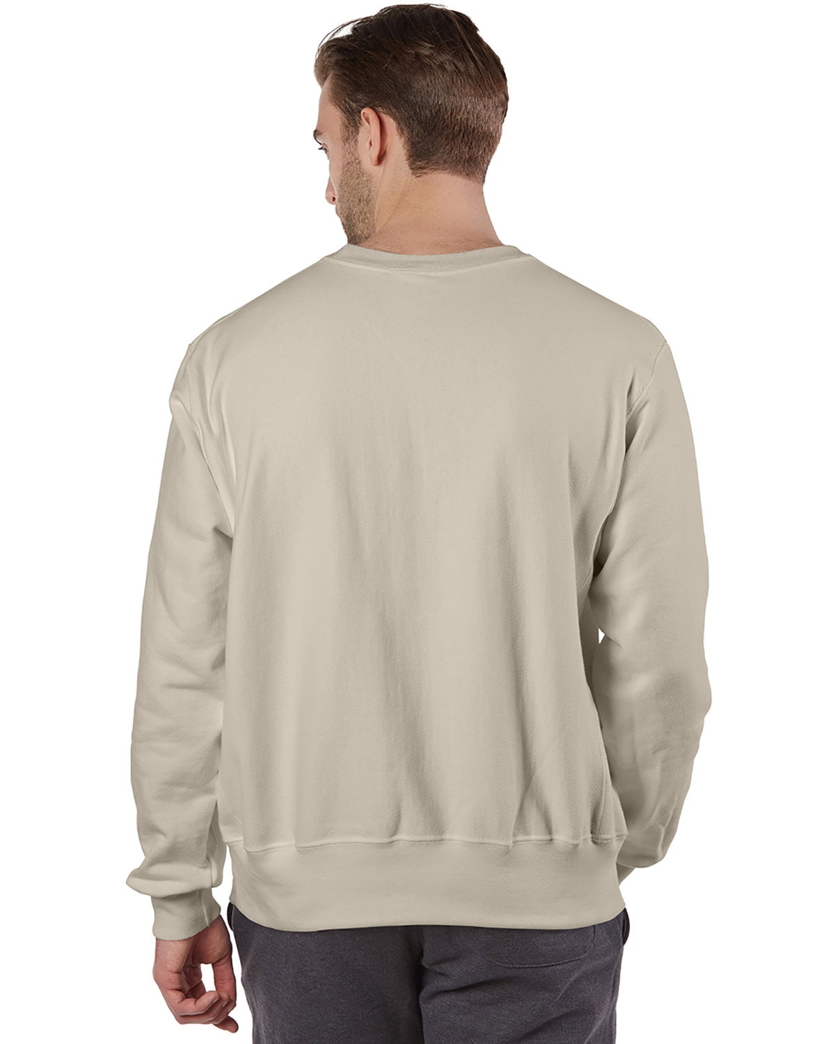 Champion Men s Crewneck Sweatshirt Reverse Weave 12 oz S1049 Walmart