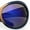 Gold Navy - Blue Mirror, variant on Womens Oversized Oval Wrap Around High Temple Goggle Plastic Sport Sunglasses Black Silver - Orange Mirror