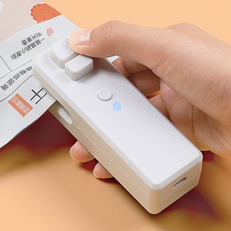 Scellant Thermique Portable Rechargeable 2 En 1 Avec Cutter - Mini Sac Pour Sceller Les Aliments
