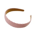thumbnail image 2 of Diademas para mujer, diadema cuadrada, banda para el cabello estampada a la moda para mujer, banda para el cabello con estampado floral, banda ancha para el cabello con tarjeta de lavado facial, aro p, 2 of 2