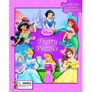 Jigsaw Puzzle Book, A: Disney Princess Pretty Puzzles (and Sweet Stories) (Hardcover)