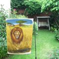 thumbnail image 1 of ABPHQTO Safari Lion Garden Bandera para Patio Césped y Jardín 70x100 cm, 1 of 1