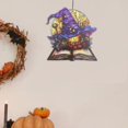 thumbnail image 5 of BESEW7 Halloween Witch Hat Decor, Window Wall Acrylic Hanging Ornament for Porch Door, Fall Thanksgiving Decorations for Modern Farmhouse, 5 of 6