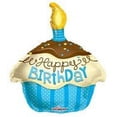 thumbnail image 4 of 9 pc. Cookie Monster Cupcake Sesame Street Birthday Party Balloons Decorations Supplies, 4 of 5