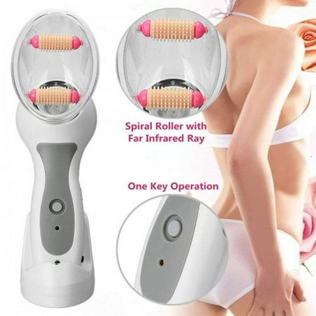 CellulessMD Cell U Vac Electric Breast Augmentation Body Massager, Body Vacuum Anti-Cellulite Massage Device Therapy Treatment