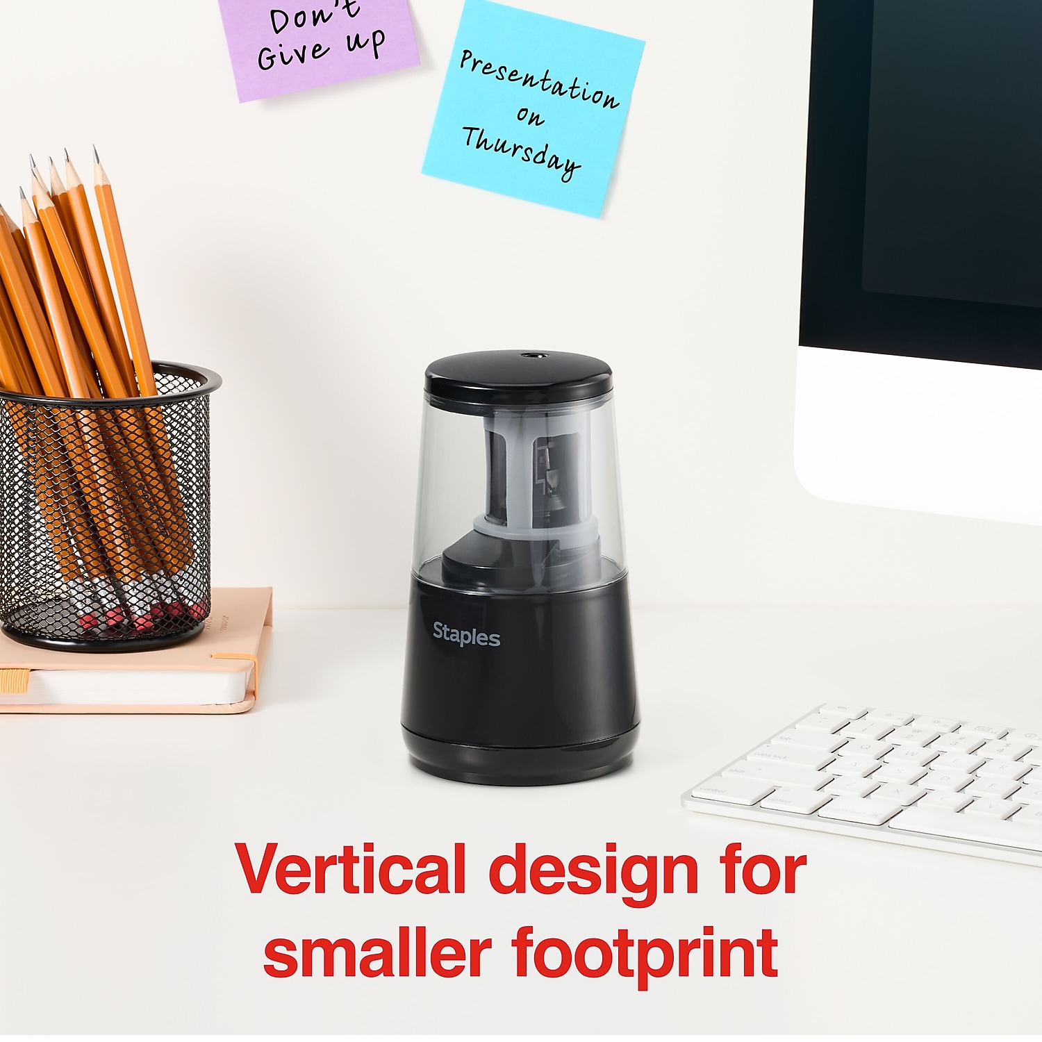 Staples Everyday Dual Powered Pencil Sharpener Black (ST62626)