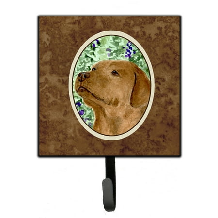 

Carolines Treasures SS8743SH4 Chocolate Labrador Leash or Key Holder 7Hx4.25W multicolor
