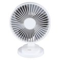 thumbnail image 2 of Ventilador de escritorio USB recargable de 4 velocidades, ventilador de refrigeración para mesa de escritorio, ventilador de oficina silencioso giratorio de 90° para el hogar, dormitorio y dormitorio, 2 of 15