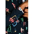 thumbnail image 2 of The Naughty Neon Noel - Shinesty Neon Lights Christmas Suit  US Jacket 60, 2 of 5
