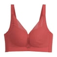 thumbnail image 4 of Fashion Comfortable Womans Lace Beauty Back Solid Strap Wrap Plus Size Bra, 4 of 5