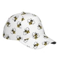thumbnail image 3 of Fotbe Bee Classic Baseball Cap, Adjustable Snapback Hats, Outdoor Baseball Hat for Men and Women Cotton Soft, 3 of 9