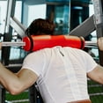 thumbnail image 1 of Premium Squat Pad Replacement Dumbbell Pads Hip Pushes Foam Pad for Men Weightlifting Red, 1 of 6