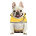 thumbnail image 2 of HDE Dog Raincoat with Clear Hood Poncho Rain Jacket for Small Medium Large Dogs Yellow S, 2 of 7