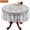 70in, variant on Bxaolu 70 Inch Round White Lace Tablecloth, Elegant Table Cover for Wedding Reception and Vintage-Style Decor