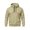 Beige, variant on Mens Tactical Quarter Zip Hoodies Fleece Pullover Loose Fit Cargo Sweatshirts Workout Gym Casual Utility Tops with Zip Pockets