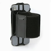 Cell Phone Armband Phone Case Wristband Holder for Running Walking 360° Rotation Forearm Wrist Workout Sports Arm Band Fits Samsung Galaxy A16 A15 A14 A13 A03s Fits iPhone 16e 16 15 14 13 12 Pro