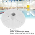 thumbnail image 2 of Swimming Pool Skimmer , Pool Skimmer Vacuum Plate Leaves and Debris Skimmer for Pool Spa Home Hot Springs, 2 of 9