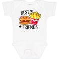 thumbnail image 3 of Inktastic Best Friends Burger and Fries Boys or Girls Baby Bodysuit, 3 of 5