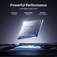 thumbnail image 6 of Laptop 18.5" FHD AX18 Laptop Intel Alder Lake N150 16GB DDR4 512GB SSD 18.5" FHD Windows 11 Pro WiFi 5,Gray, 6 of 7