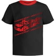 thumbnail image 7 of Cars Lightning McQueen Pixar Graphic T-Shirts (3 Pack) Outfits Toddlers to Kids 7 R/Bk/B SS, 7 of 7