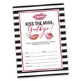 thumbnail image 2 of Inkdotpot 30 Bridal Shower InvitationsStripedWedding Fill-In Style Invites Blank Invites, 2 of 8