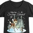 thumbnail image 3 of Disney Bambi - Christmas - Up To Snow Good - Toddler & Youth Girls Short Sleeve Graphic T-Shirt, 3 of 5