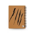 thumbnail image 3 of Effete Feline Claw Marks Scratch Spiral Bound Journal, 3 of 8