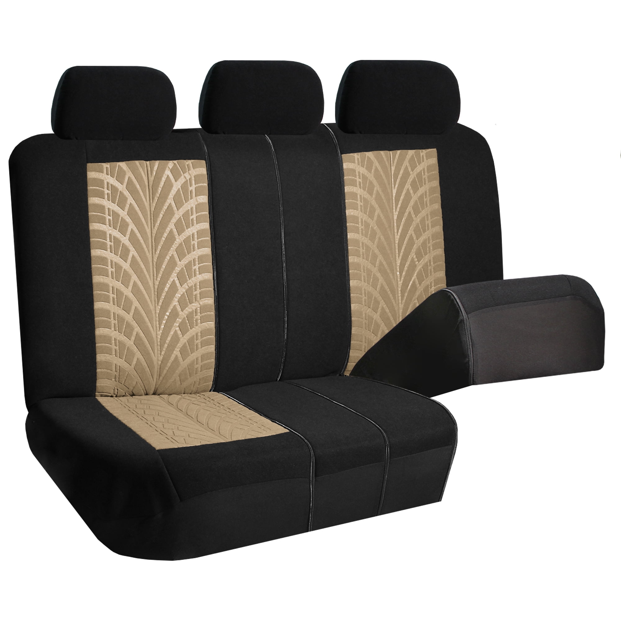 FH Group Travel Master Universal Seat Covers Fit For Car Truck SUV Van - Rear Bench