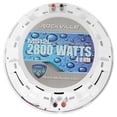 thumbnail image 5 of Rockville MS12LW 12" 2800w White Marine/Boat 10" LED Free Air Subwoofer+Mono Amp+Wire Kit, 5 of 13