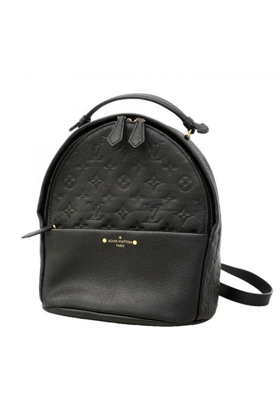 Pre-Owned Louis Vuitton Monogram Empreinte Sorbonne Backpack M44016 Noir (Women's)