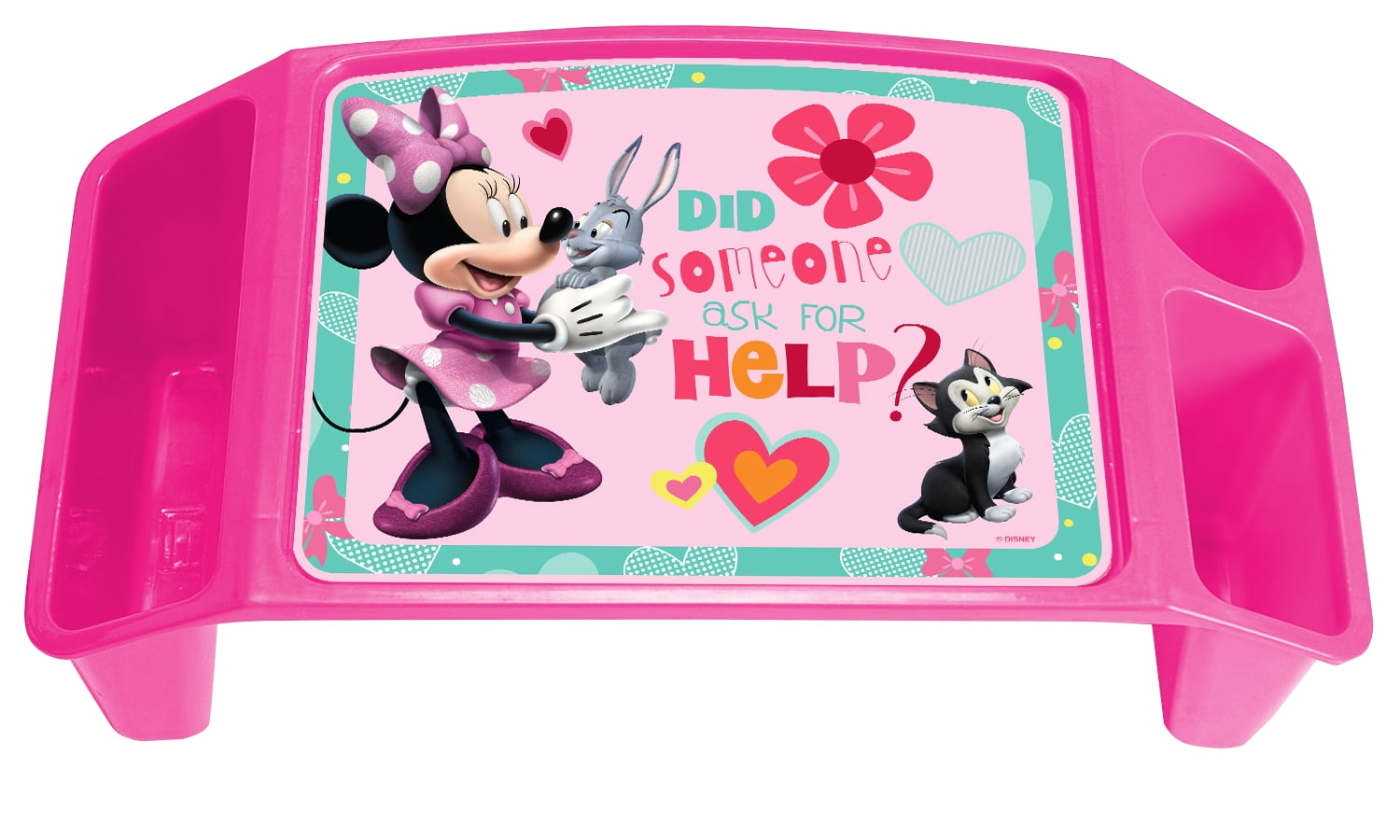 Disney Princess Minnie Mouse Happy Helpers Pink Activity Tray - Walmart.com - Walmart.com