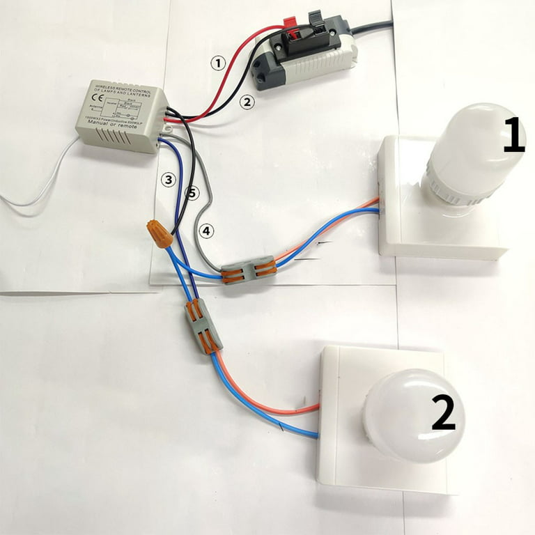 220v Remote Control ON/OFF Switch Circuit