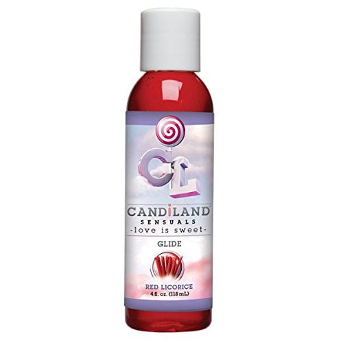 Candiland Sensuals Body Glide, Red Licorice, 4 Oz by Doc Johnson Enterprises