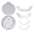 thumbnail image 2 of 2pcsupper Fangs + Lower Fangs Smile Denture Fit Flex Teeth Comfortable Veneer Cover, 2 of 5